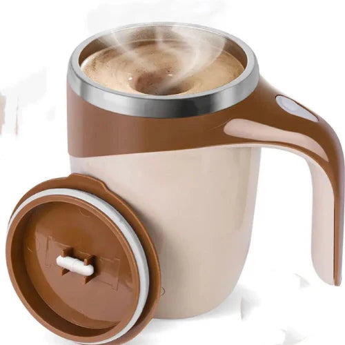 Taza con Agitador Automático: Mezcla de Forma más Inteligente