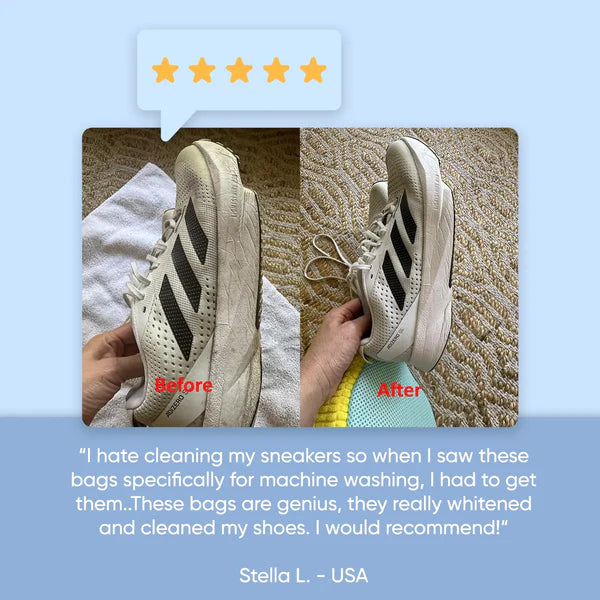 SneakCare Pro™: lava tus tenis en lavadora sin fregarlos y sin dañarlos