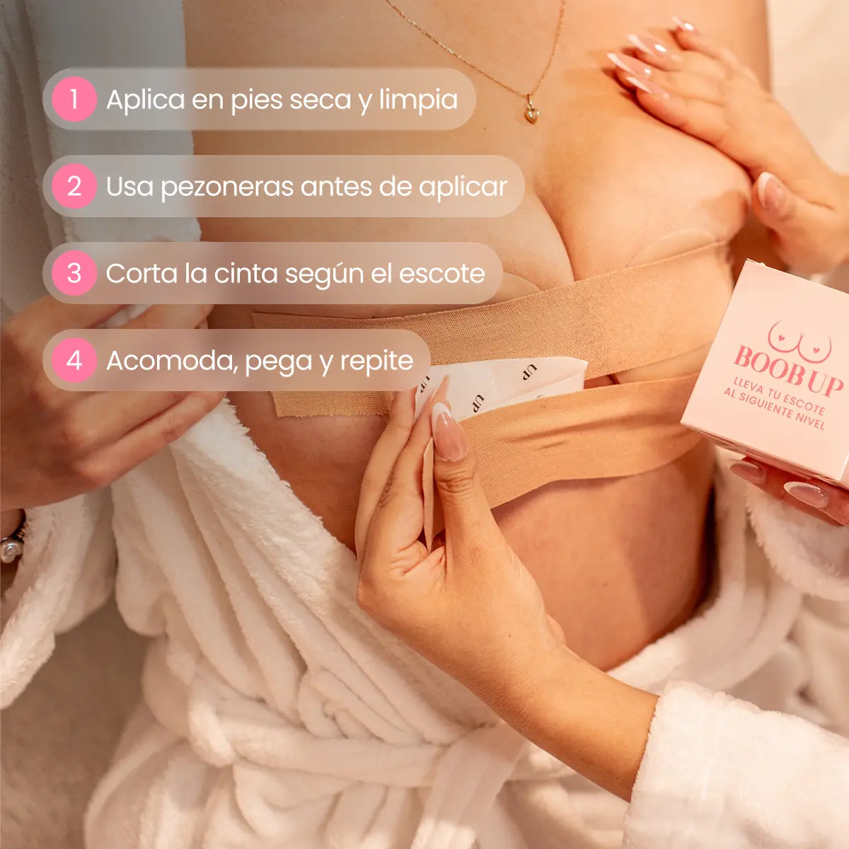 BOOB UP TAPE ®️ - Cinta Levanta Busto | Compra 2 y Llévate 4