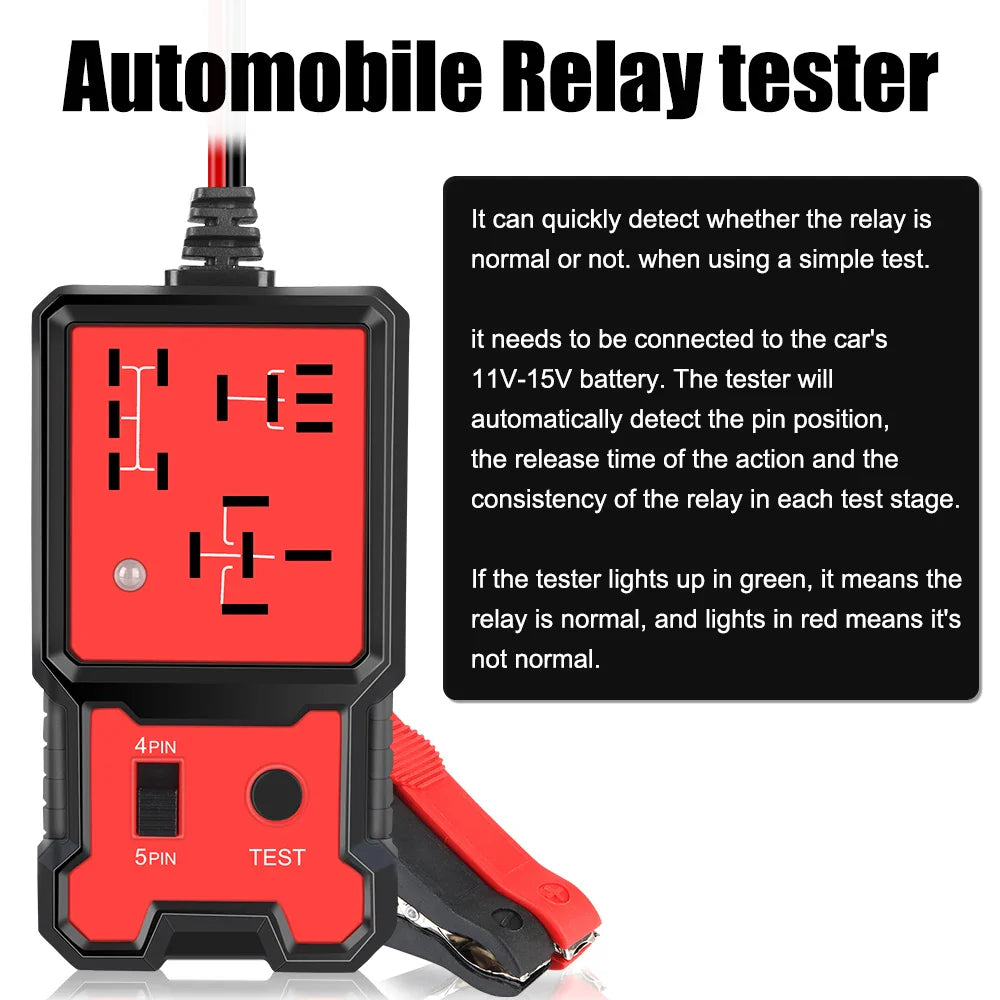 Tester Reley: Detecta Reley Dañados en Segundos y Evita Reparaciones Innecesarias